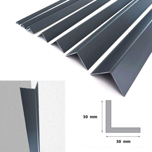 PVC 90° Corner Protector – Edge Trim for Walls, Panels & Furniture Finishing