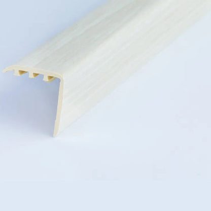 30 x 30mm Durable UPVC Stair Nosing Trim – Wood Effect Edge Protector for Steps