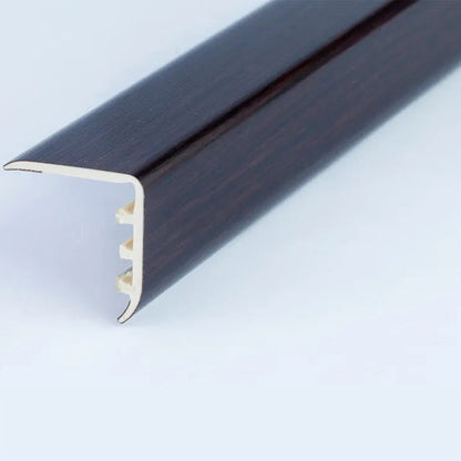 30 x 30mm Durable UPVC Stair Nosing Trim – Wood Effect Edge Protector for Steps