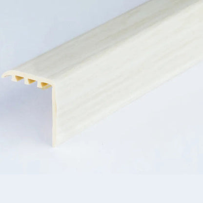 30 x 30mm Durable UPVC Stair Nosing Trim – Wood Effect Edge Protector for Steps