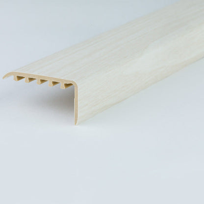 45 x 22mm Durable Wood Effect UPVC Stair Nosing – Edge Trim for Laminate and Wooden Steps