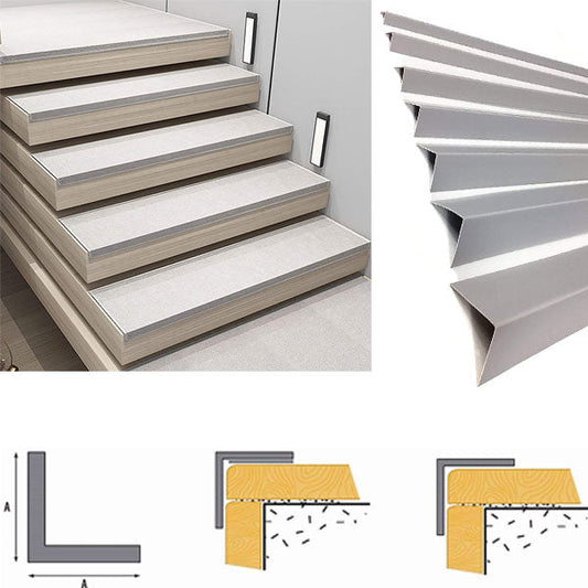 PVC 90° Corner Edge Trim – Durable Protector for Walls, Stairs & Edge